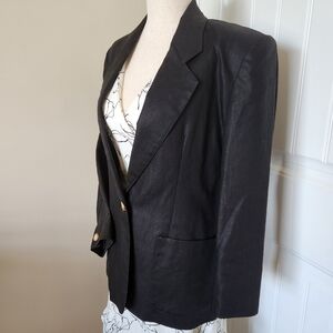 Vintage Talbots Linen Blazer